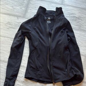 Black athletic jacket